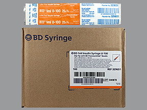 BD INSULIN SYR 1 ML 25GX5/8"