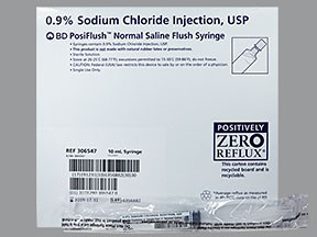 NORMAL SALINE FLUSH SYRINGE