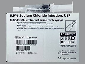 NORMAL SALINE FLUSH SYRINGE