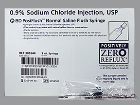 NORMAL SALINE FLUSH SYRINGE