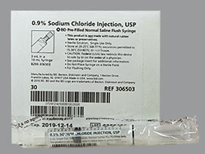 NORMAL SALINE FLUSH SYRINGE