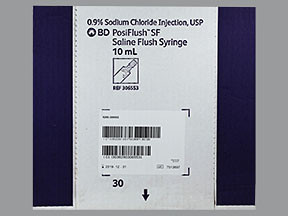 BD NORMAL SALINE FLUSH SYRINGE