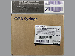 BD 3 ML SYRINGE WITH NEEDLE