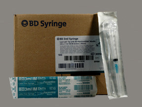 BD 3 ML SYRINGE WITH NEEDLE