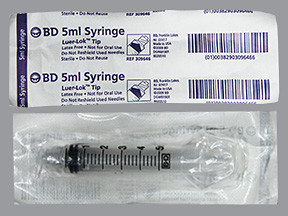 BD LUER-LOK 5 ML SYRINGE