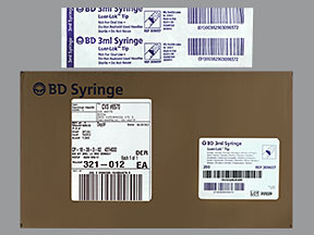 BD SYRINGE 3 ML