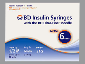 BD VEO INS SYRN 0.5 ML 6MMX31G