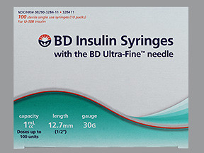 BD INS SYRN UF 1 ML 12.7MMX30G