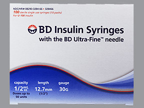 BD INS SYR UF 0.5 ML 12.7MMX30G