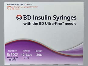 BD INS SYR UF 0.3 ML 12.7MMX30G