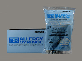 BD ALLERGY SYRINGE 1 ML 28G
