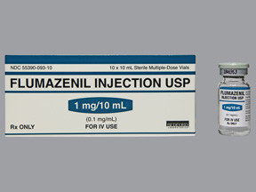 FLUMAZENIL 0.1 MG/ML VIAL