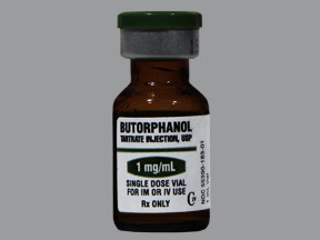 BUTORPHANOL 1 MG/ML VIAL