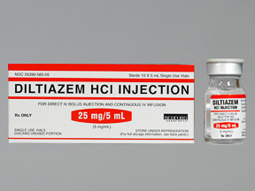 DILTIAZEM 25 MG/5 ML VIAL