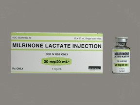 MILRINONE LACT 20 MG/20 ML VL