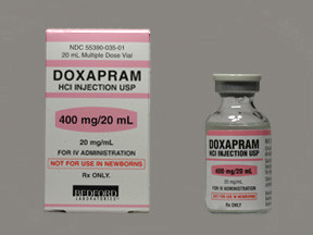 DOXAPRAM HCL 20 MG/ML VIAL