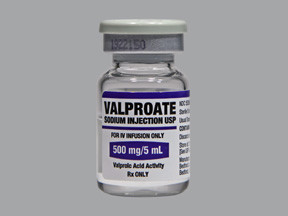 VALPROATE SOD 500 MG/5 ML VL