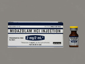 MIDAZOLAM HCL 1 MG/ML VIAL