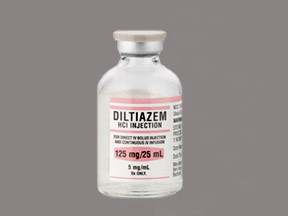 DILTIAZEM 125 MG/25 ML VIAL