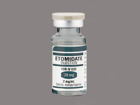 ETOMIDATE 20 MG/10 ML VIAL