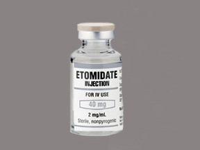 ETOMIDATE 40 MG/20 ML VIAL