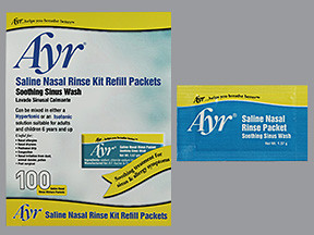 AYR SINUS RINSE KIT REFILL PKT