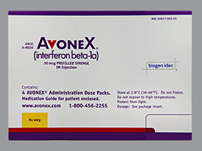 AVONEX PREFILLED SYR 30 MCG KIT