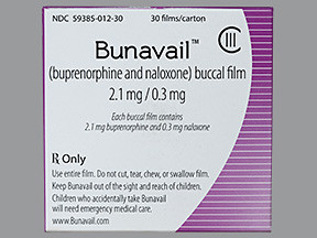 BUNAVAIL 2.1-0.3 MG FILM