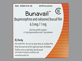 BUNAVAIL 6.3-1 MG FILM
