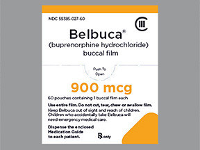 BELBUCA 900 MCG FILM
