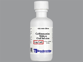CARBINOXAMINE 4 MG/5 ML LIQUID