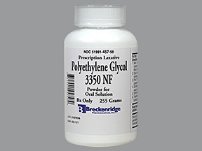 POLYETHYLENE GLYCOL 3350 POWD