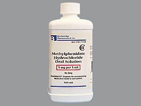 METHYLPHENIDATE 5 MG/5 ML SOLN