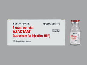 AZACTAM 1 GM VIAL