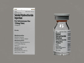 SOTALOL HCL 150 MG/10 ML VIAL