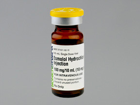 ESMOLOL HCL 100 MG/10 ML VIAL