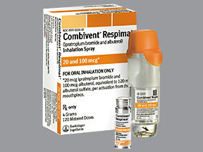 COMBIVENT RESPIMAT 20-100 MCG