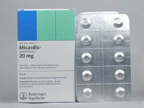 MICARDIS 20 MG TABLET