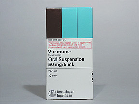 VIRAMUNE 50 MG/5 ML SUSP