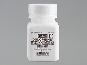 DOLOPHINE HCL 10 MG TABLET