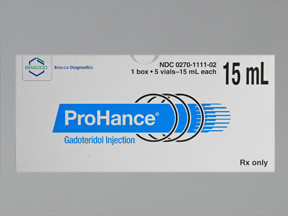 PROHANCE 279.3 MG/ML VIAL