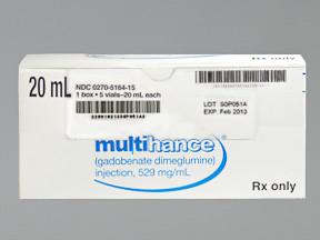 MULTIHANCE 529 MG/ML VIAL