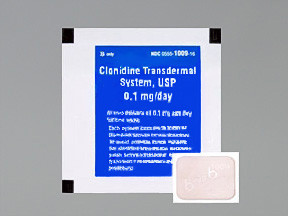 CLONIDINE 0.1 MG/DAY PATCH