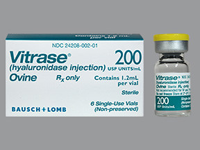 VITRASE 200 UNITS/ML VIAL