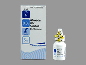 OFLOXACIN 0.3% EAR DROPS