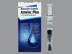 AMVISC PLUS 16 MG/ML SYRINGE