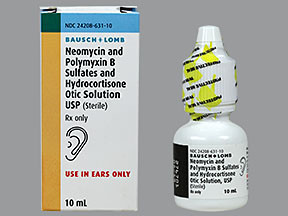 NEOMYCIN-POLYMYXIN-HC EAR SOLN