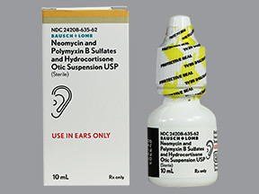 NEOMYCIN-POLYMYXIN-HC EAR SUSP