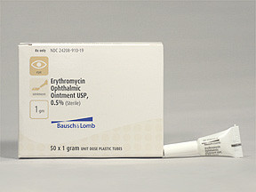 ERYTHROMYCIN 0.5% EYE OINTMENT