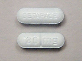 BETAPACE 80 MG TABLET